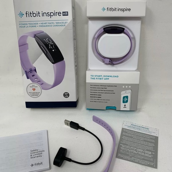 New Fitbit Inspire HR Fitness Tracker w/Heart Rate